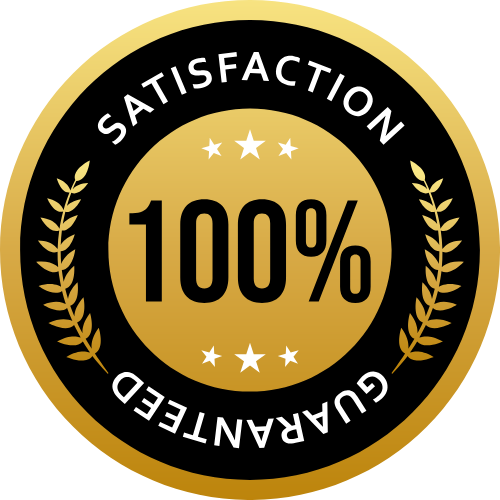 100% Satisfaction Guarantee